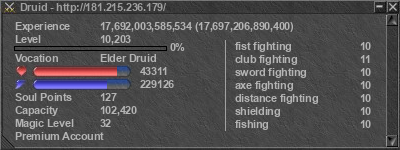 Signature for player Druid